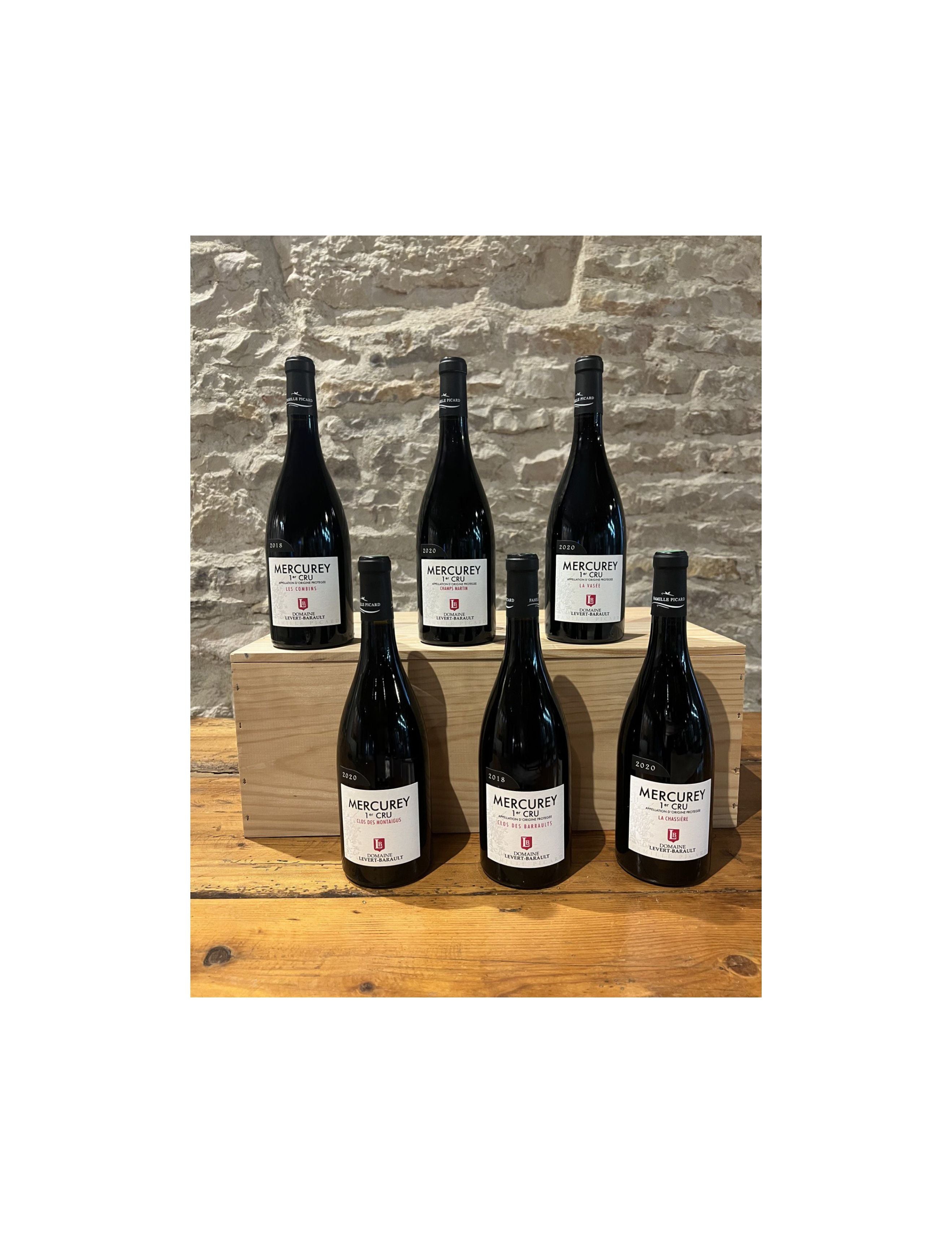 Coffret Découverte Mercurey Premier Cru Domaine Levert-Barault